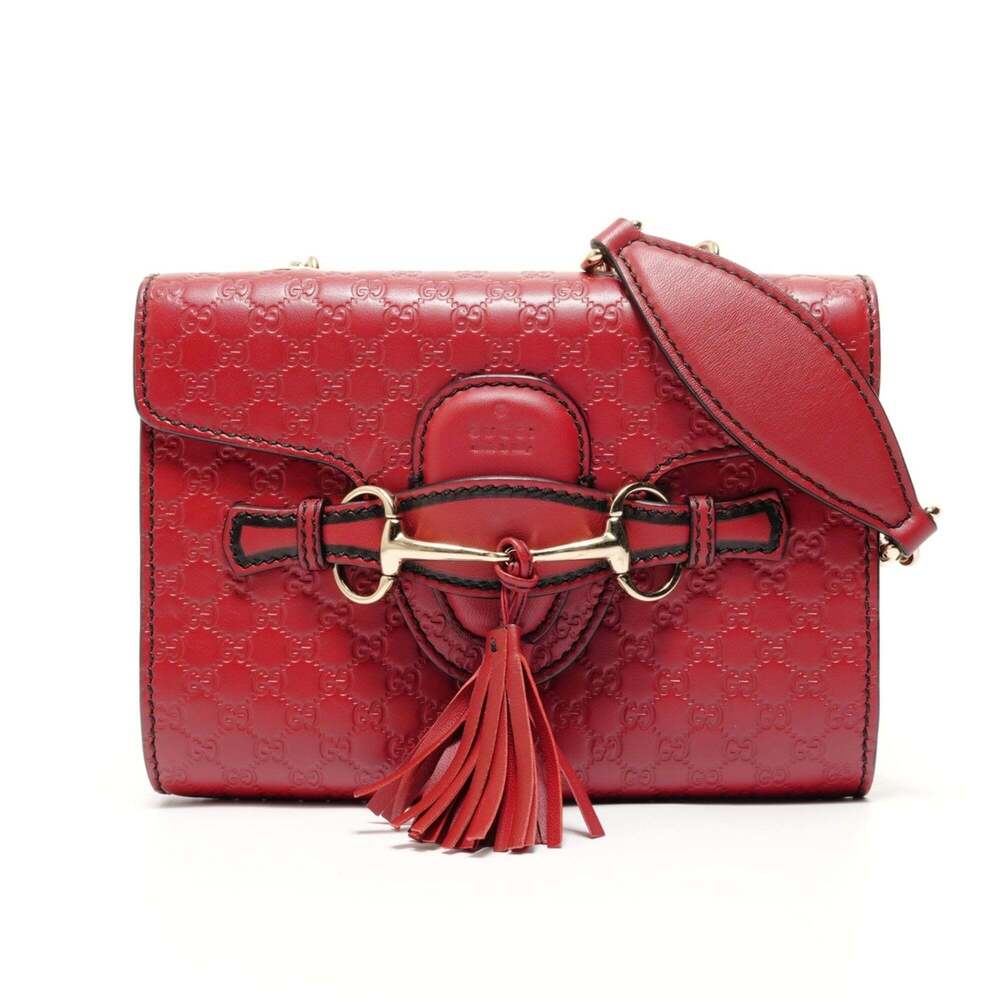 GUCCI Red Shoulder Bag